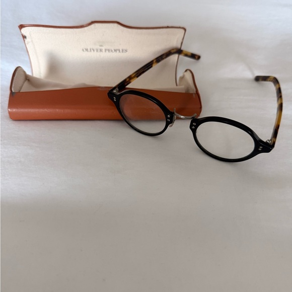 Limited Edition Oliver Peoples Black and Tortoise Glasses